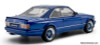 1990 Mercedes Benz 560 SEC Wide Body, Linarite Blue Metallic 1:43 Diecast Model Car by Solido