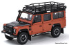 2015 Land Rover Defender 110 (Adventure Edition), Metallic Orange/Black 1:43 Diecast Model Car by Almost Real
