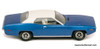 1971 Plymouth Satellite Sebring Plus, Metallic Blue 1:43 Diecast Model Car by IXO