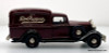 1935 Dodge Delivery Van, Burgundy: Dr Pepper 1:43 White Metal Model Car by Brooklin Models