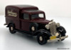 1935 Dodge Delivery Van, Burgundy: Dr Pepper 1:43 White Metal Model Car by Brooklin Models