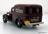 1935 Dodge Delivery Van, Burgundy: Dr Pepper 1:43 White Metal Model Car by Brooklin Models