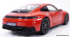 2024 Porsche 911 Carrera 4 GTS, Guards Red 1:18 Diecast Model Car by Norev