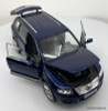 RARE!! Volkswagen Touareg V10 TDi, Metallic Blue 1:18 Diecast Model Car by Welly