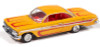 1961 Chevrolet Impala SS 409 (Scrapin’), Metallic Yellow 1:64 Diecast Model Car by Johnny Lightning