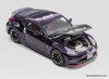 Nissan Fairlady Z Z34 370z Nismo, Purple/Carbon Fiber 1:64 Diecast Model Car by Fuji