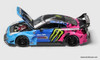 Nissan GT-R R35 LBWK Widebody, Monster Livery 1:64 Diecast Model Car by Demon King