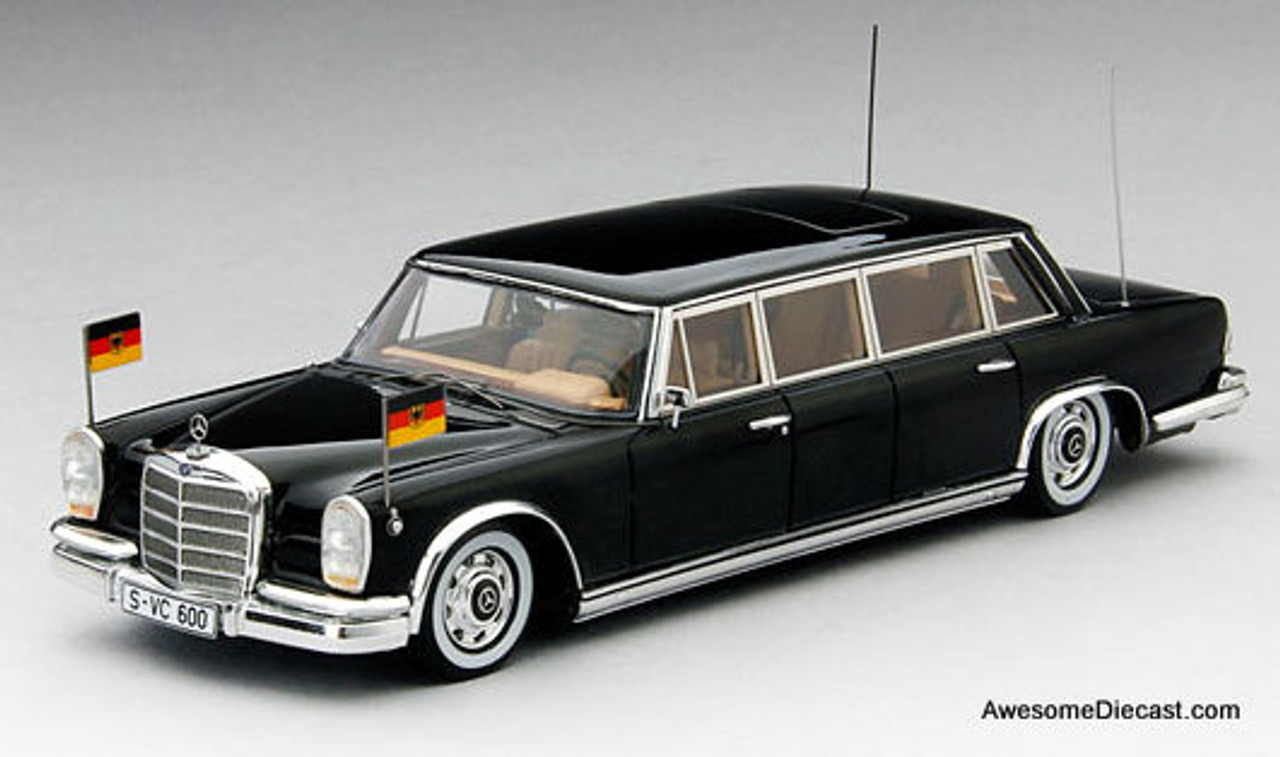 TSM 1:43 1963 Mercedes-Benz 600 Pullman: State Limousine