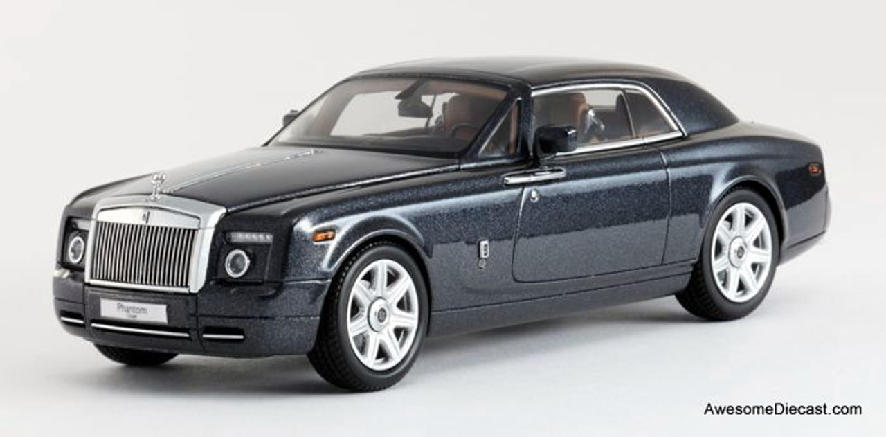 Only One Kyosho 1 43 Rolls Royce Phantom Coupe Darkest Tungsten Awesome Diecast