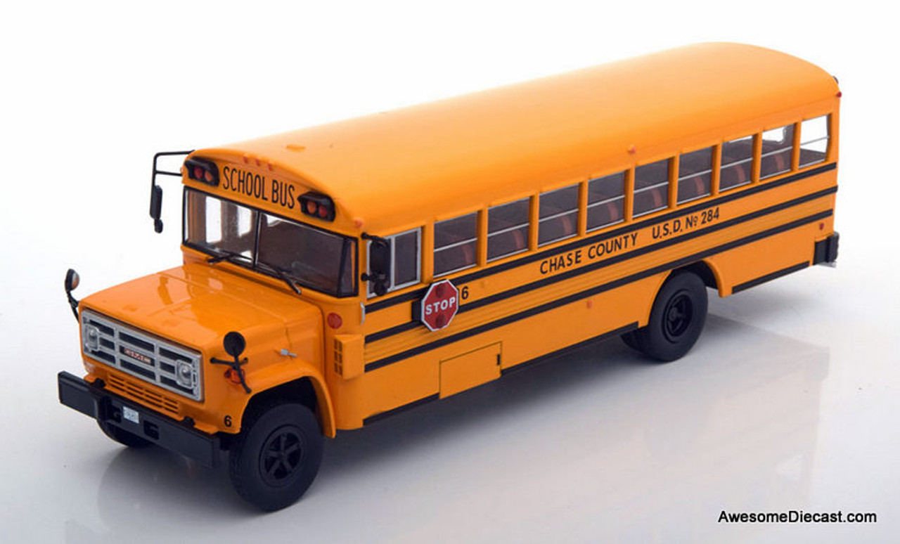 gmc school bus matchbox