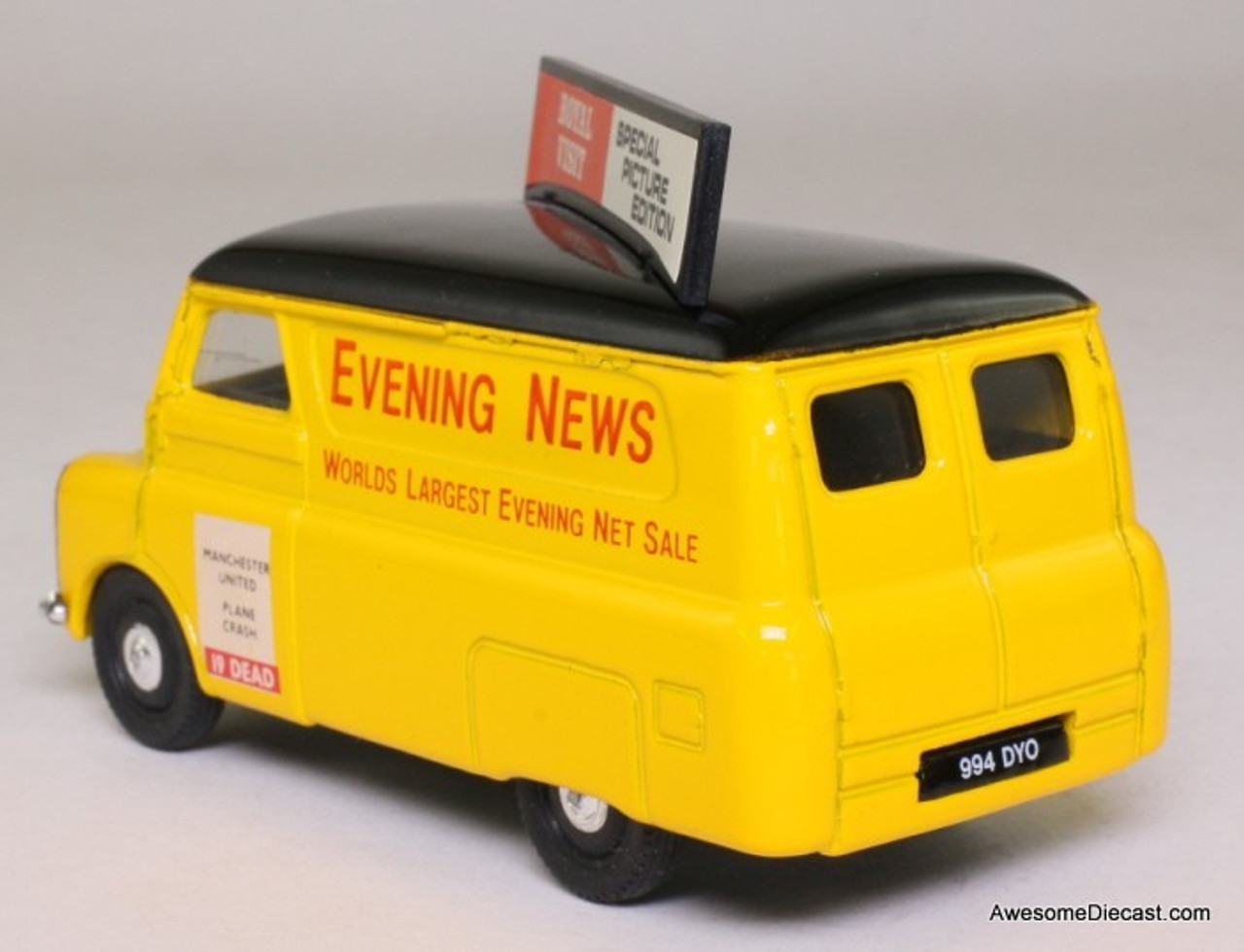 Corgi 1:43 Bedford CA Van, Yellow 