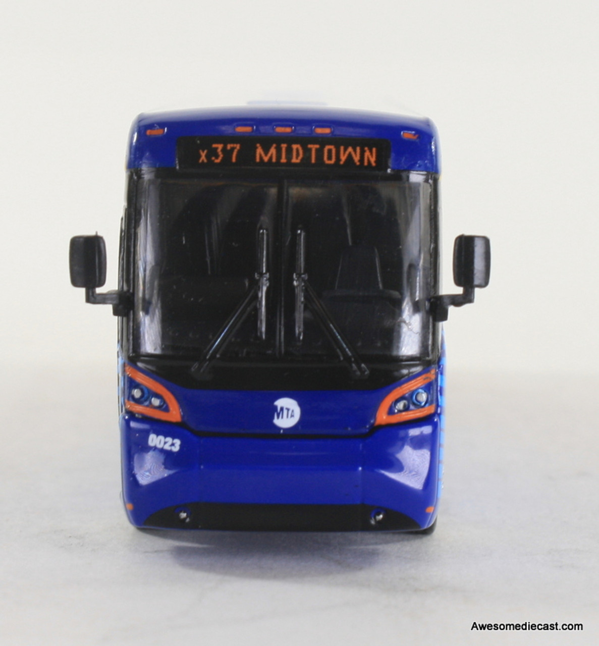 mta blue bus toy