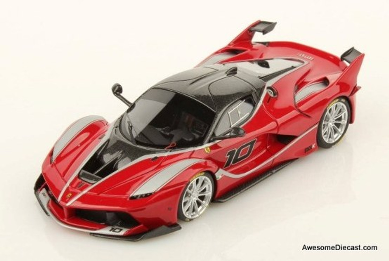 Look Smart 1:43 Ferrari FXX-K Race Car, Red