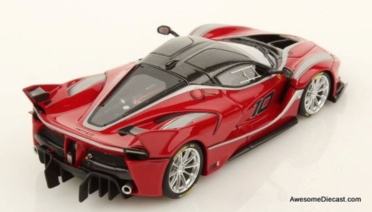 Look Smart 1:43 Ferrari FXX-K Race Car, Red