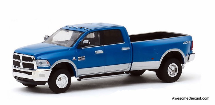 Greenlight 1:64 2018 Dodge Ram Harvest Edition, New Holland Blue