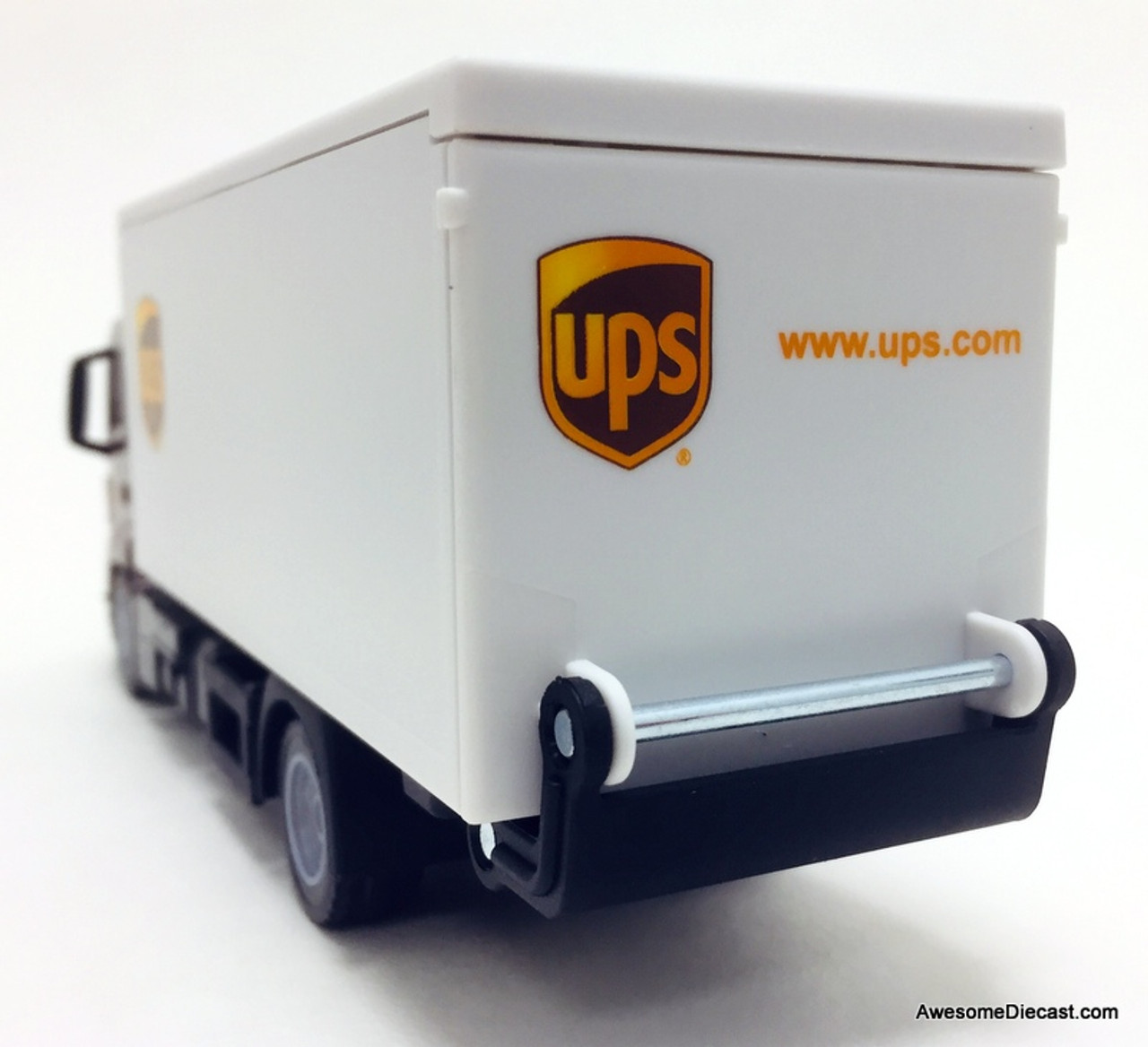 Siku 1:50 Man LKW Box Truck With Tail Lift: UPS Parcel Service