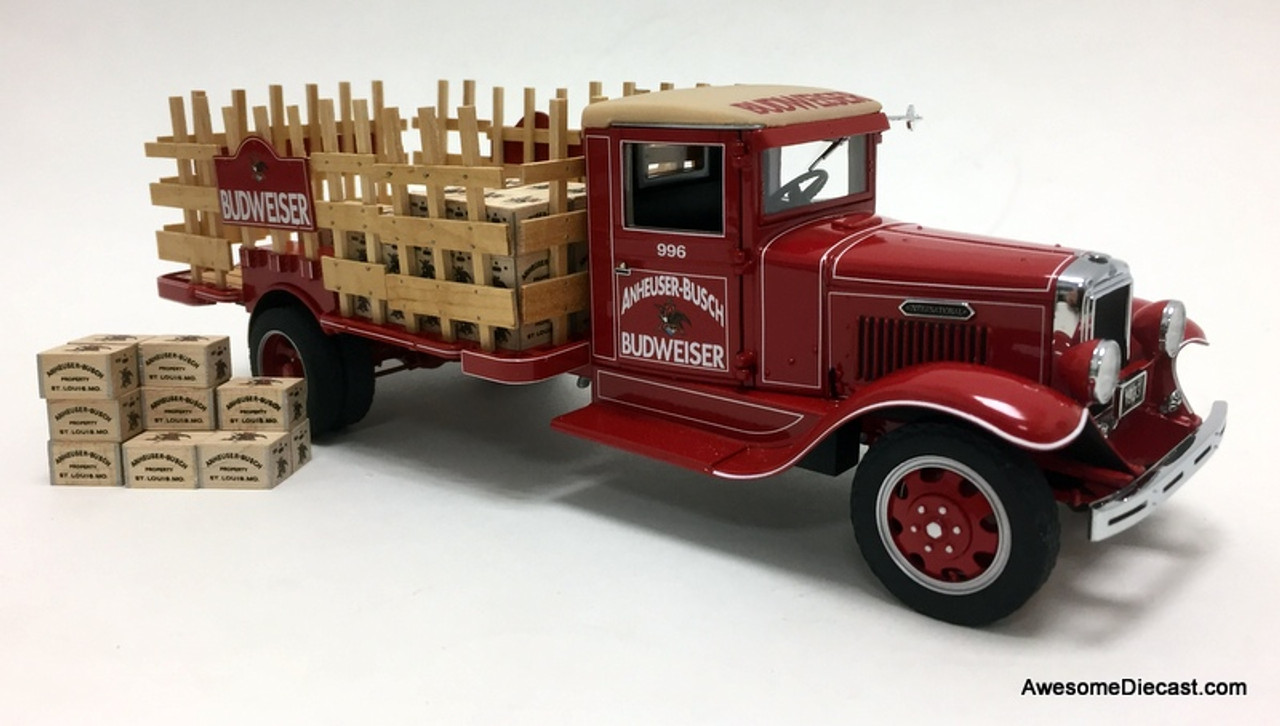 budweiser diecast truck