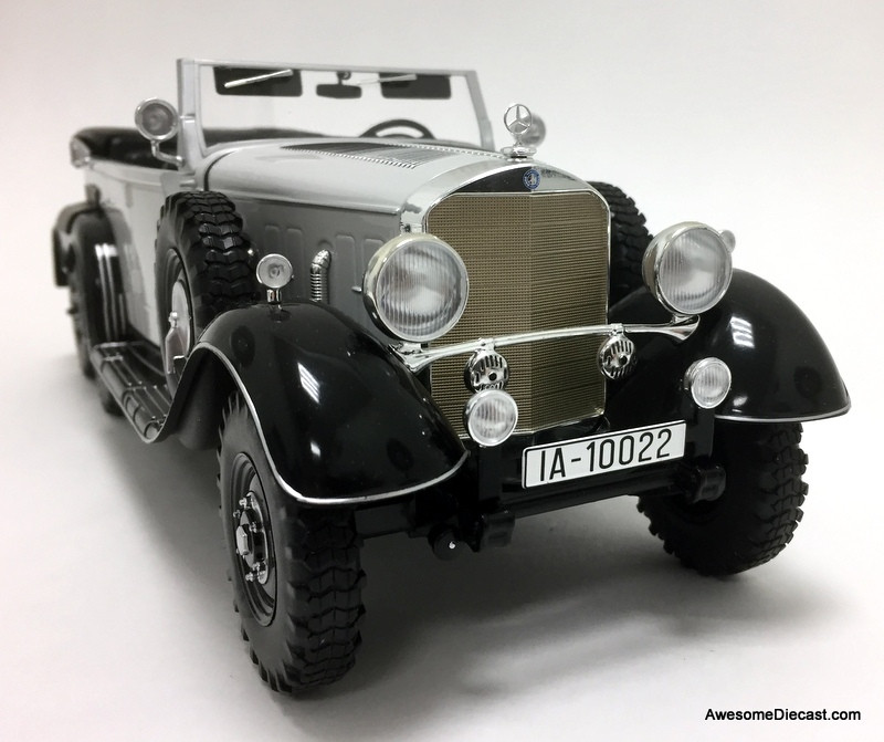 Mcg 1 18 1938 Mercedes Benz G4 W31 Black Gray