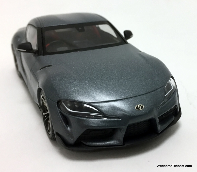 Kyosho 1 43 2020 Toyota Gr Supra Matt Storm Gray Metallic