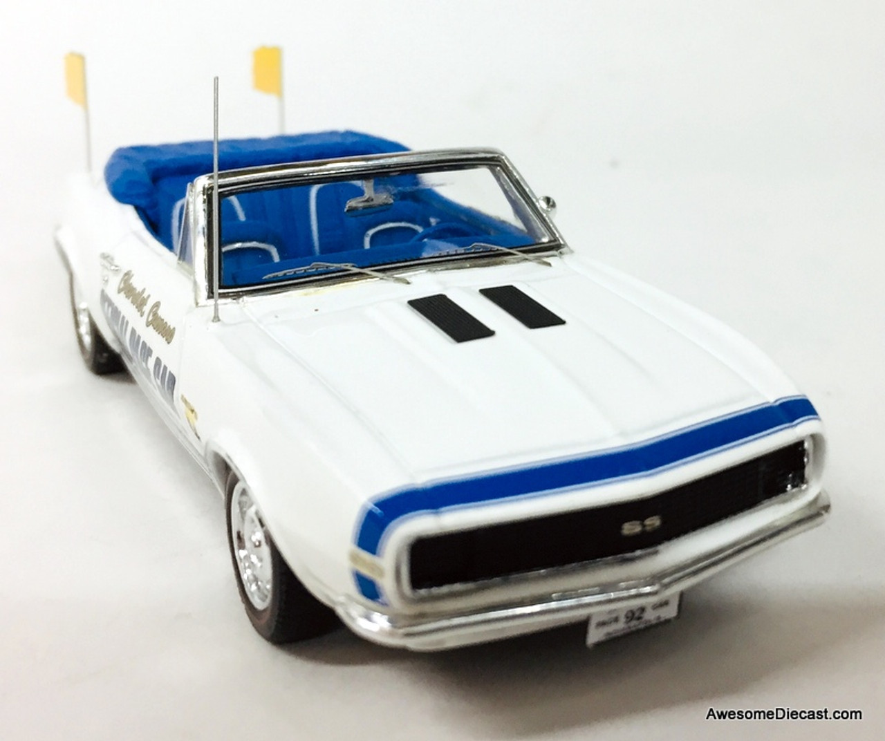 Spark 1:43 1967 Chevrolet Camaro Convertible: Indianapolis Pace Car