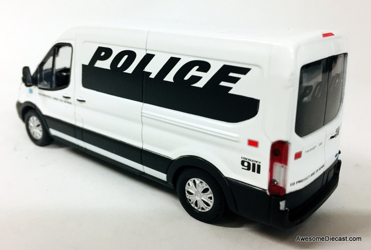 Greenlight 1:43 2015 Ford Transit: Police Utility Van