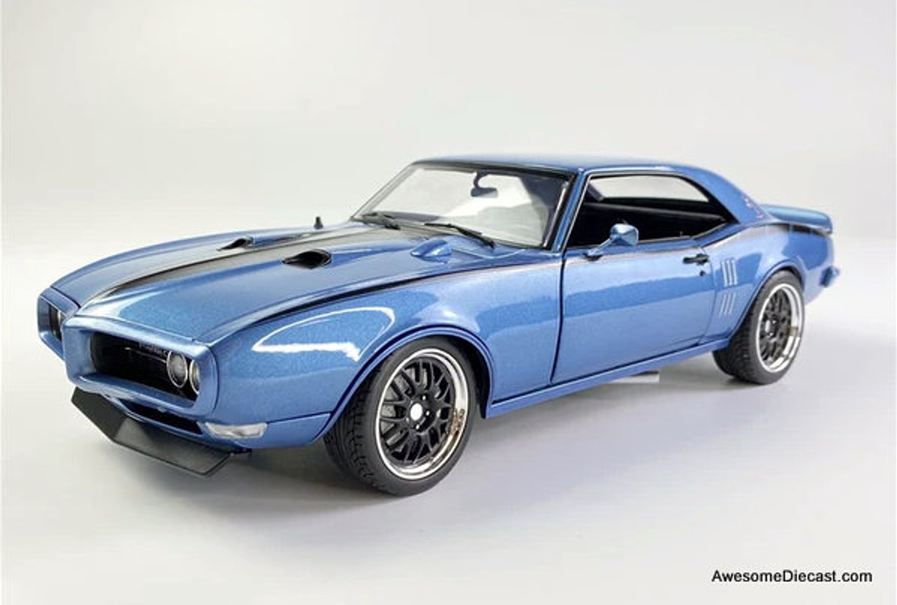 ミニカー ACME 1/18 1968 Firebird Street Fighter ACME 1:18 1968 Pontiac Firebird Street Fighter, Lucerne Blue