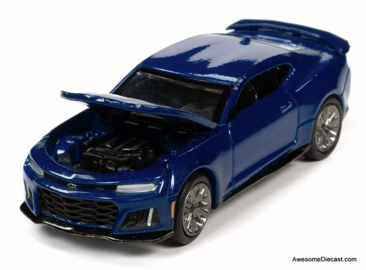 2017 Chevrolet Camaro ZL1 Azul 1/24 Edición Especial Modelo Fundido Coche  Por Maisto 31512BL Hogar Y Cocina 