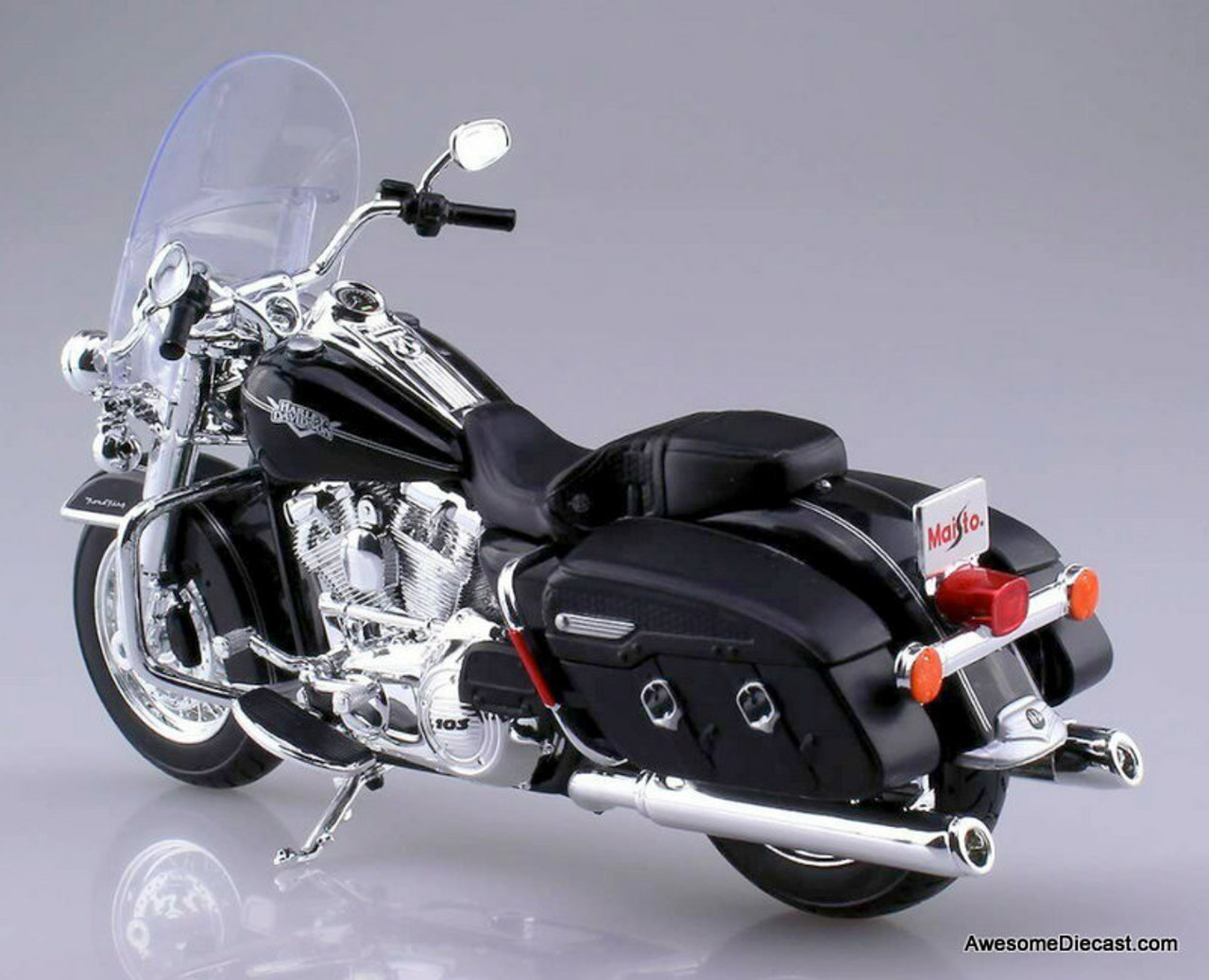  Maisto 1:12 Harley-Davidson Custom - 2013 FLHRC Road King  Classic : Toys & Games