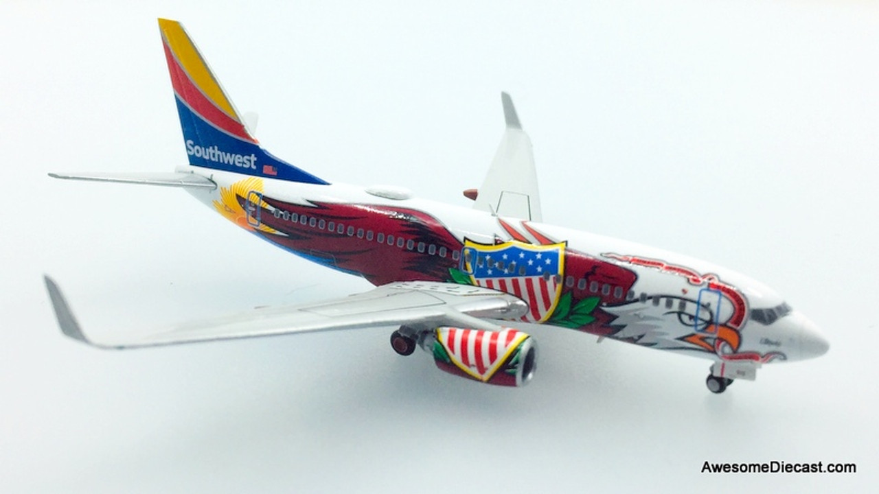 Gemini Jets 1:400 Boeing 737-700: Southwest Airlines, Illinois One