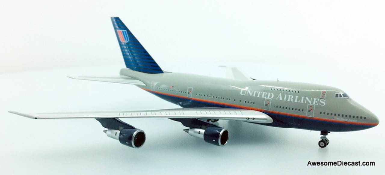 NG Models 1:400 Boeing 747SP: United Airlines, Battleship Livery