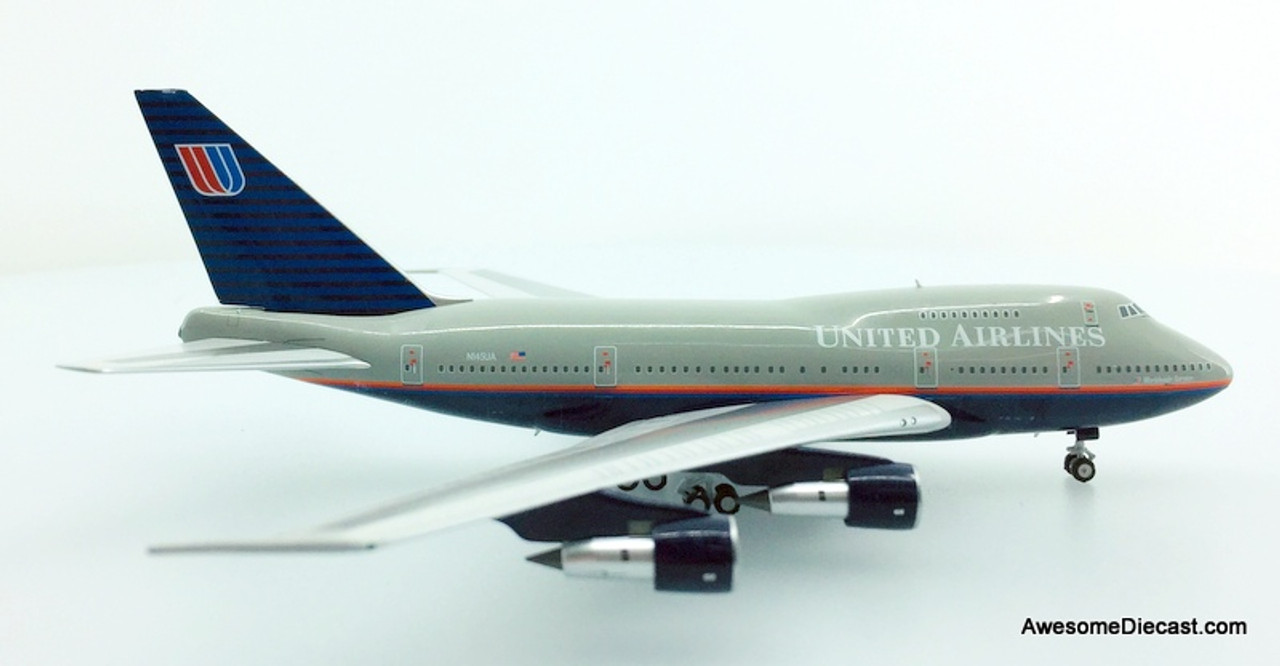 NG Models 1:400 Boeing 747SP: United Airlines, Battleship Livery