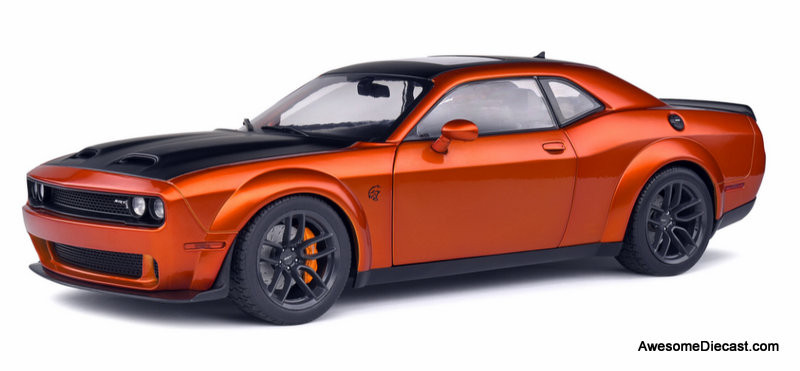 Solido 1 18 Dodge Challenger Srt Hellcat Redeye Widebody Metallic Orange