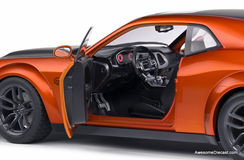 Solido 1 18 Dodge Challenger Srt Hellcat Redeye Widebody Metallic Orange