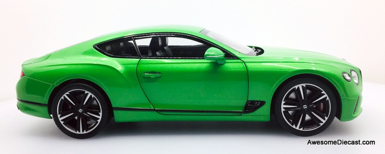 Norev 1:18 2018 Bentley Continental GT, Apple Green Metallic