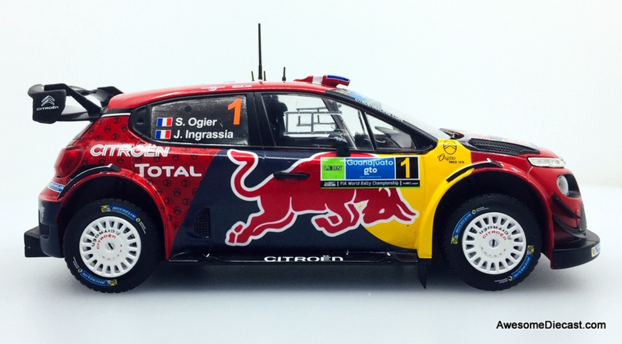 SPARK 1/43 S5974 シトロエン C3 WRC Citroen Total WRT #1 Winner 