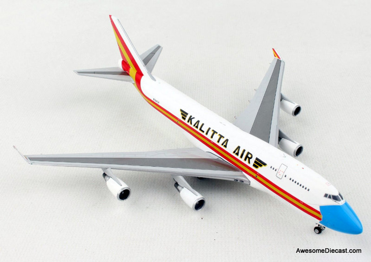 Gemini Jets 1:400 Boeing 747-400F: Kalitta Air / Mask Livery