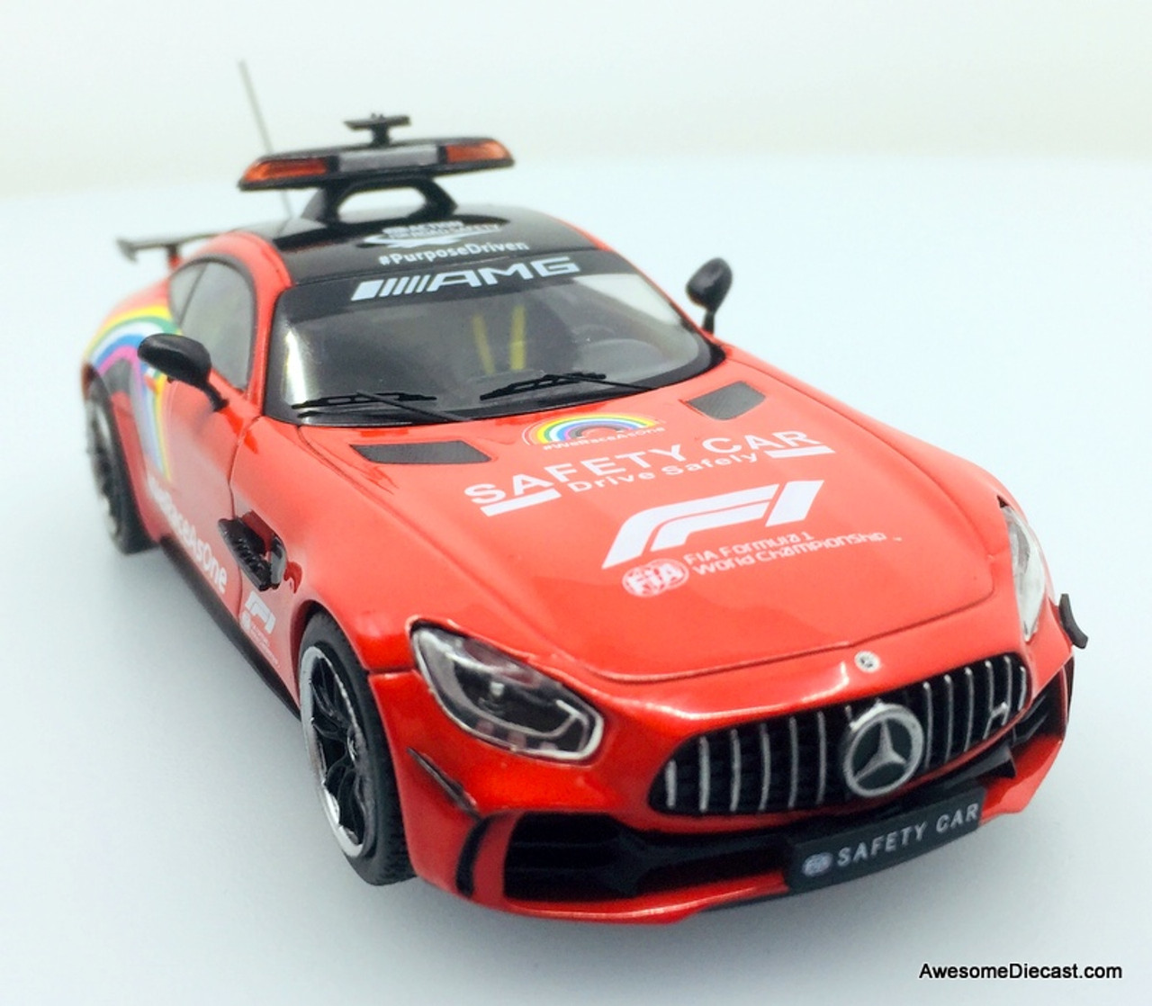 IXO 1:43 2020 Mercedes Benz AMG GT-R Safety Car: 2020 Tuscan Grand Prix