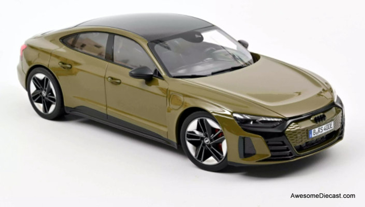 Norev 1:18 2021 Audi GT RS E-Tron, Olive Green
