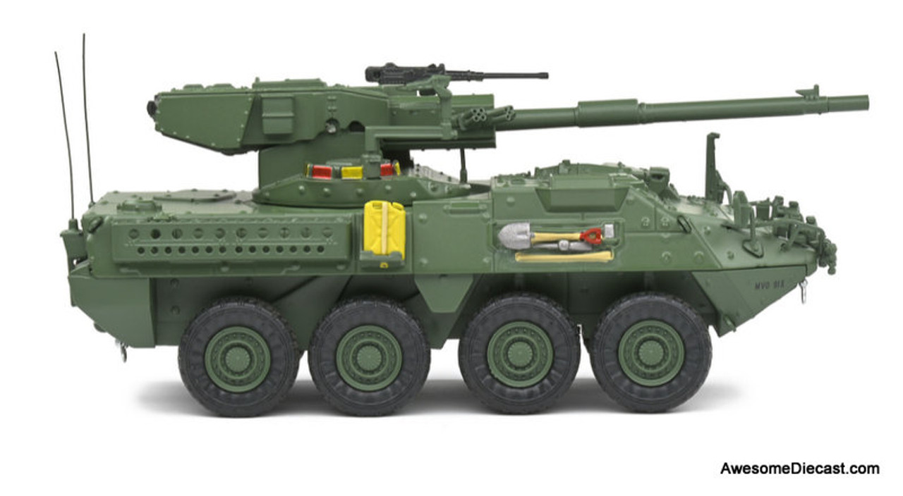 2002-4800201 SOLIDO 1/48 GENERAL DYNAMICS LAN SYSTEMS M1128 MGS STRYKER 