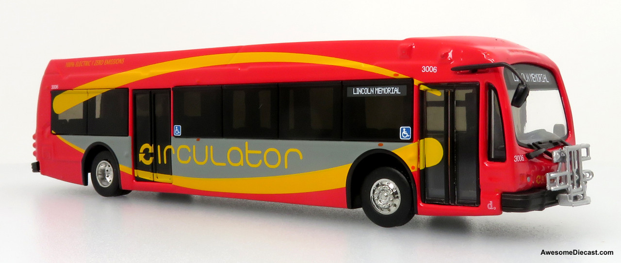 Iconic Replicas Proterra ZX5 Electric Transit Bus 1:87 2021
