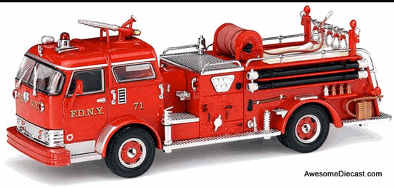 Code 3 1:64 Mack E-71 C Pumper: FDNY New York