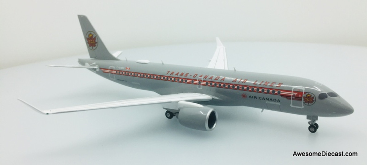 Herpa 1:200 Airbus A220-300: Air Canada, Transcanada Retro