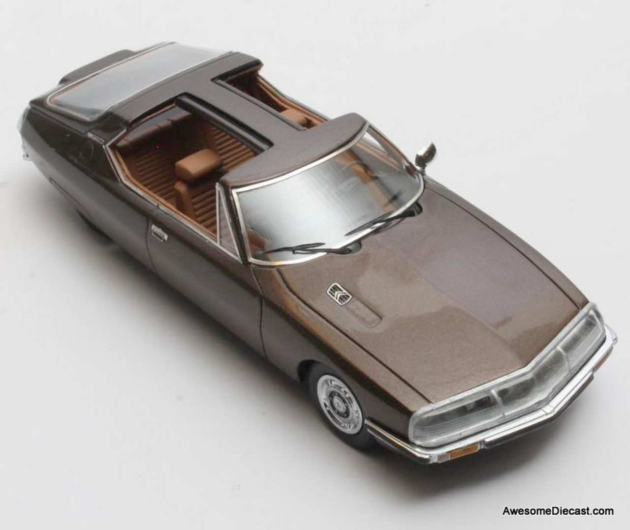 Matrix 1:43 1971 Citroen SM Espace Heuliez, Metallic Brown