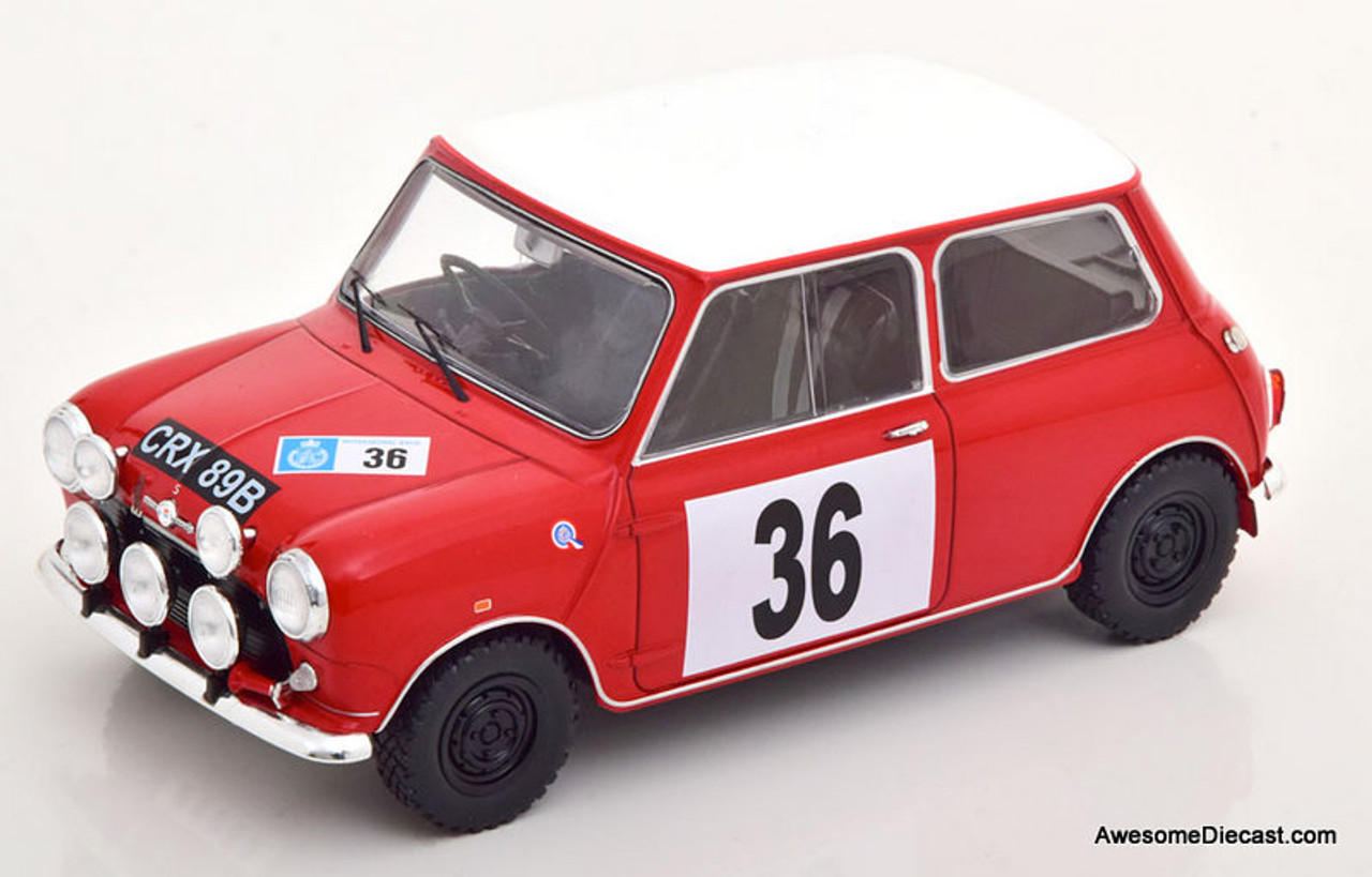 IXO 1:18 1965 Mini Cooper S #36: RAC Rally: T. Fall/R. Crellin