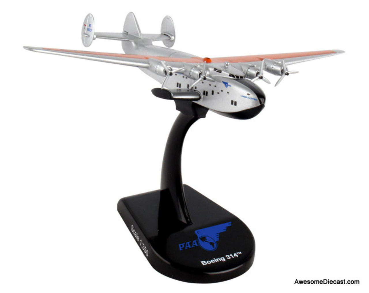Postage Stamp 1:350 Boeing 314 Yankee Clipper Flying Boat: Pan Am Airlines