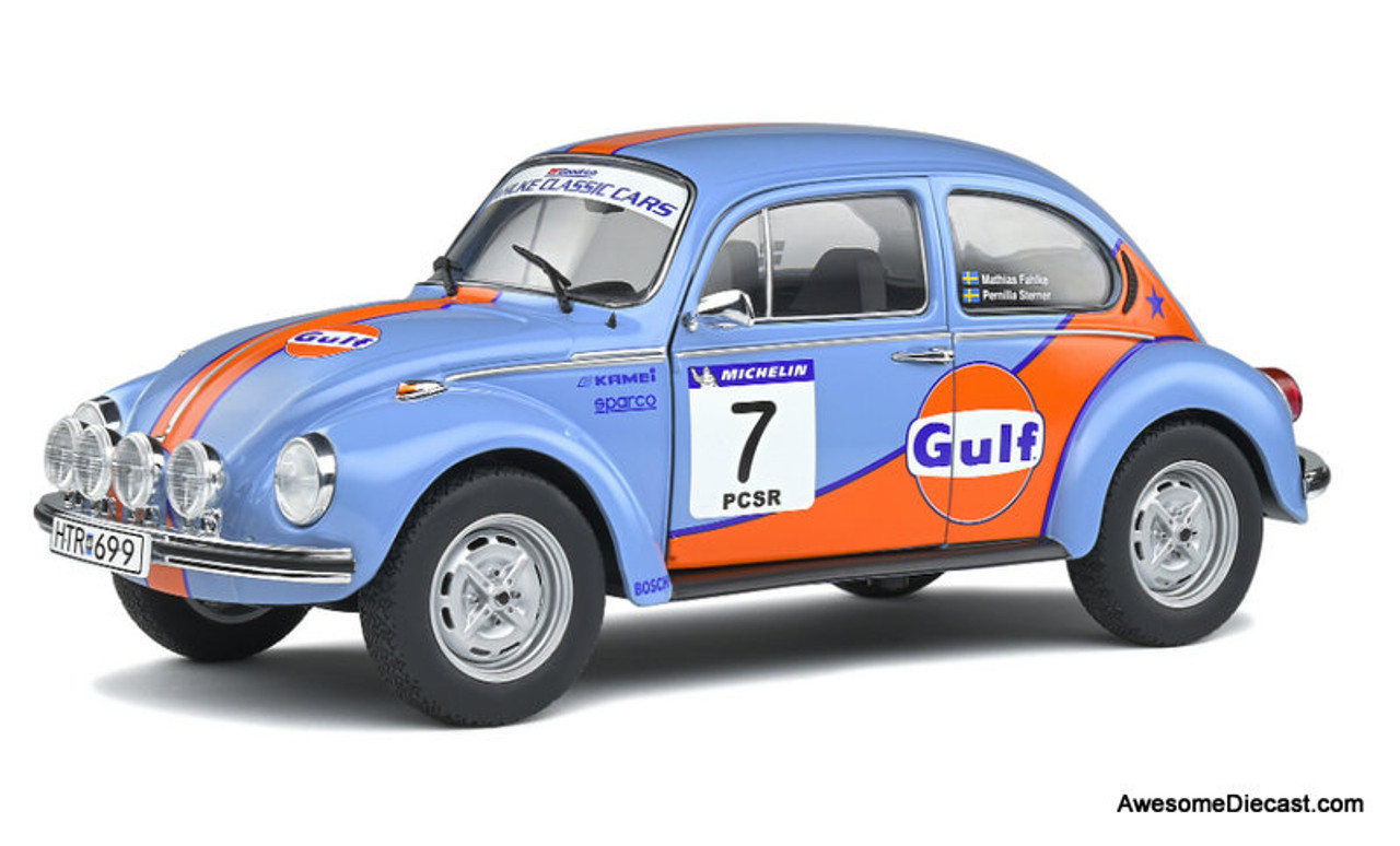 Solido 1:18 Volkswagen Beetle 1303 #7: 2019 Cold Balls Rally