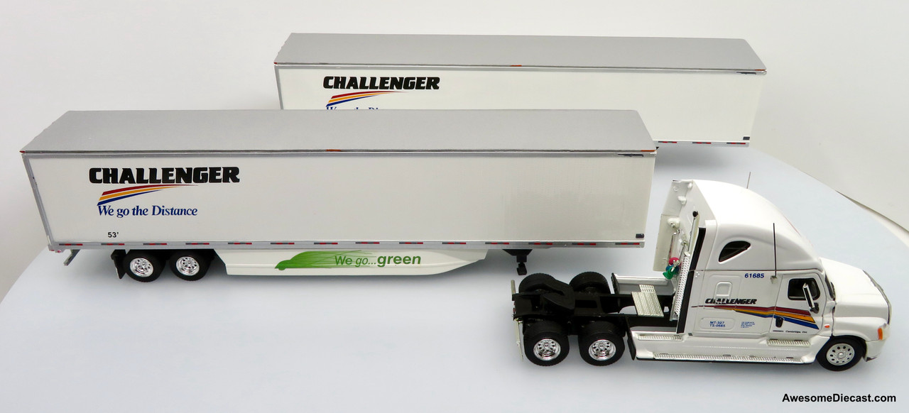 Camion Tracteur Freightliner Blanc – Maquette Métal Tonkin 1:53 – Kit à Monter