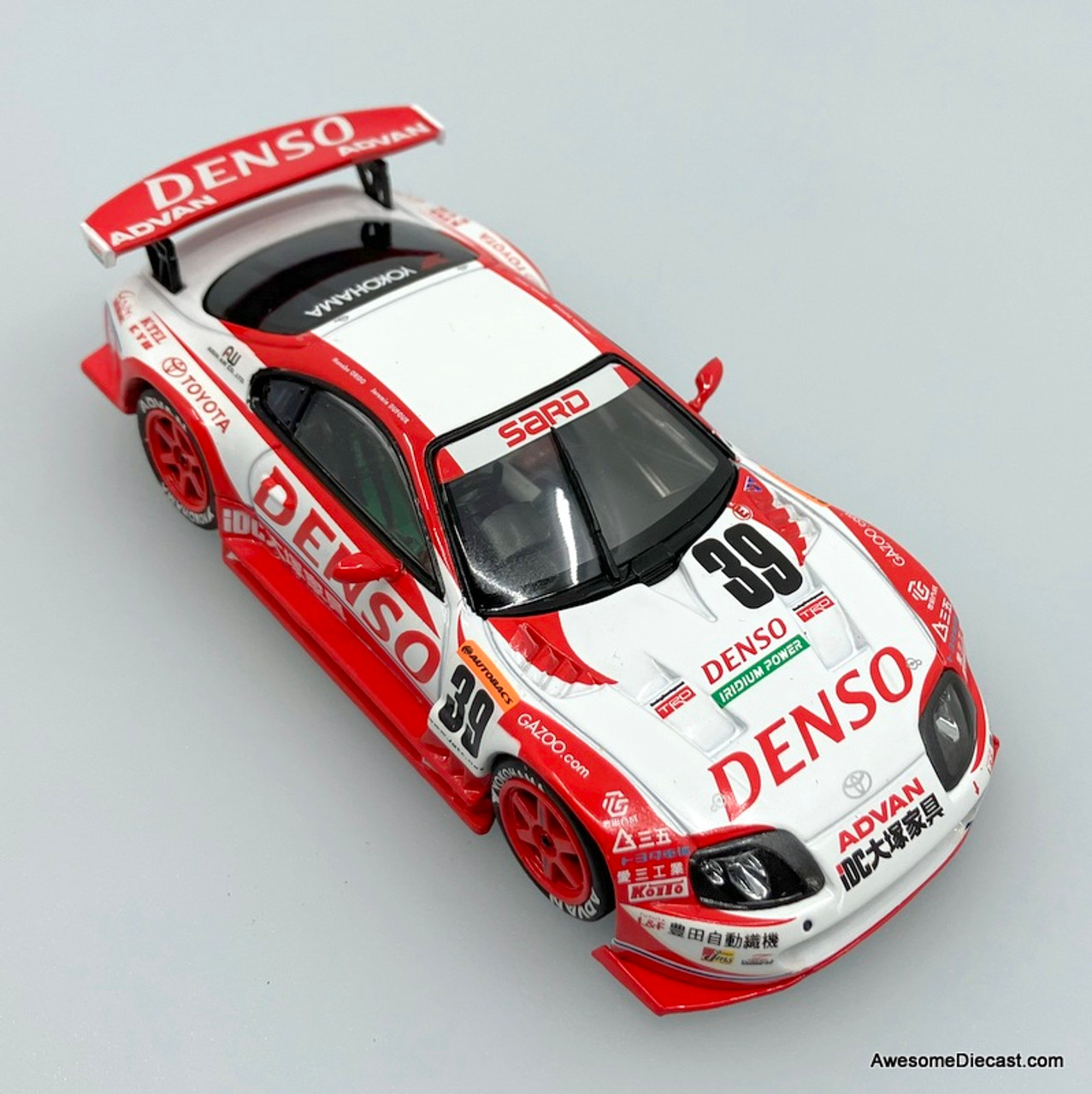 Ebbro 1:43 2002 Toyota Supra #39: Denso Sard Supra JGTC