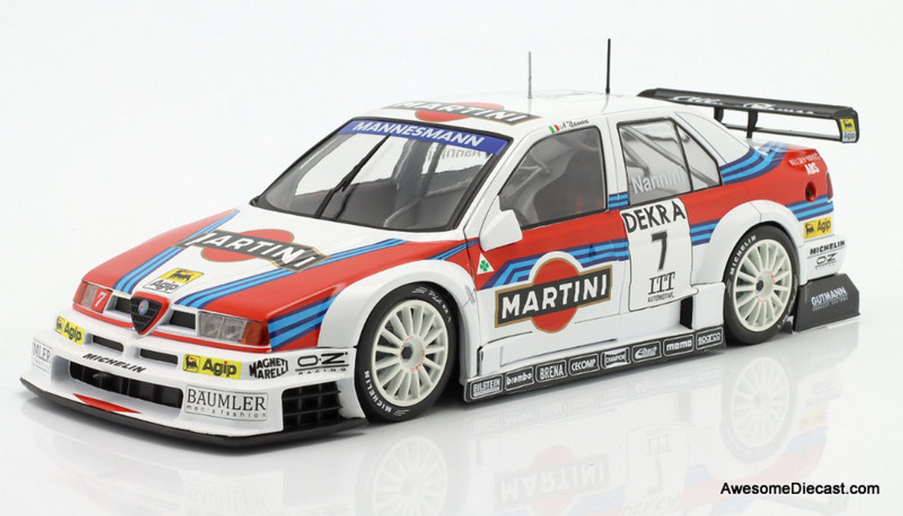 WERK83 1:18 1995 Alfa Romeo 155 V6 TI DTM/ITC #7 Martini Racing