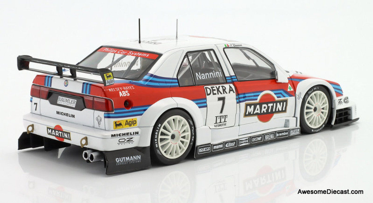 WERK83 1:18 1995 Alfa Romeo 155 V6 TI DTM/ITC #7 Martini Racing